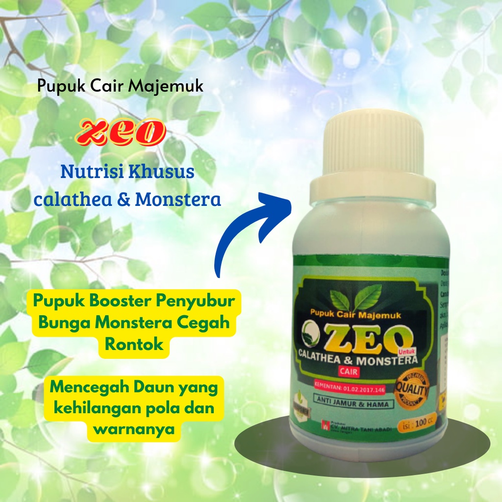 Jual Pupuk Calathea PUPUK CAIR MAJEMUK ZEO Penumbuh Tunas Tanaman