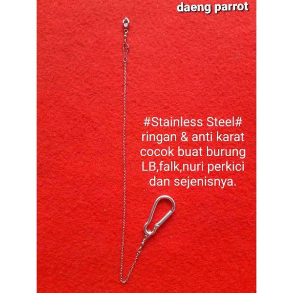 Jual Full Set Ring Borgol Stainless Steel Cocok Burung Lb Dan Falk