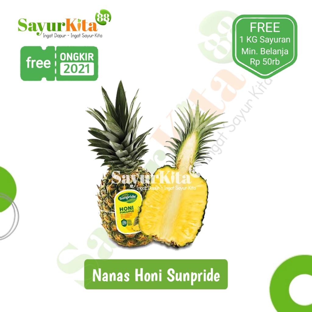 Jual Nanas Honi Sunpride Jumbo Manis Segar L Shopee Indonesia