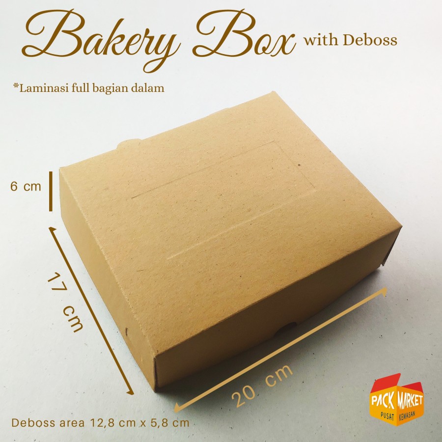 Jual Bakery Box Pak Isi Pc Kotak Roti Dus Roti Kemasan Roti