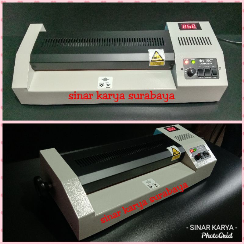 Jual Mesin Laminating Vtec Size A Vt Alat Laminator V Tec Heavy