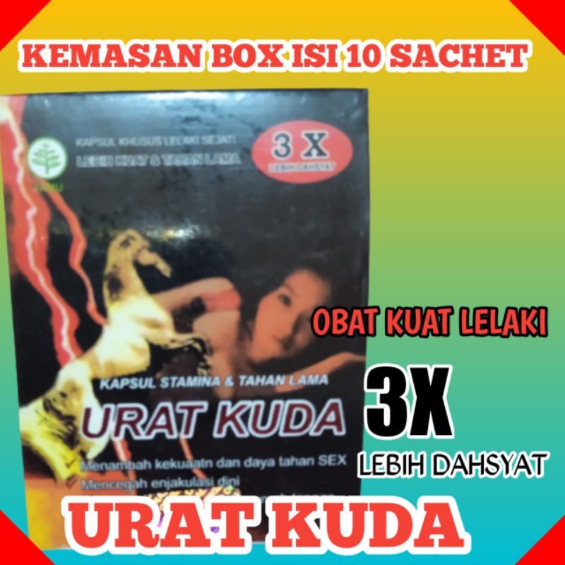 Jual Obat Kuat Tahan Lama Urat Kuda X Lebih Dahsyat Kemasan Box