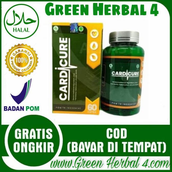 Jual CARDICURE Obat Stroke Kolestrol Jantung Herbal Asli Original BPOM