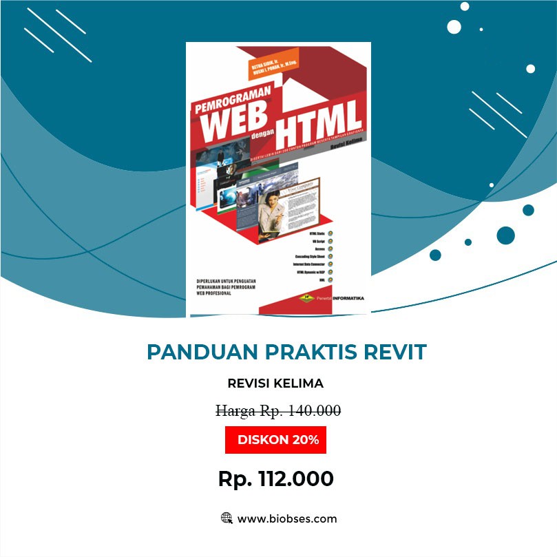 Jual Termurah BUKU PEMROGRAMAN WEB DENGAN HTML Shopee Indonesia