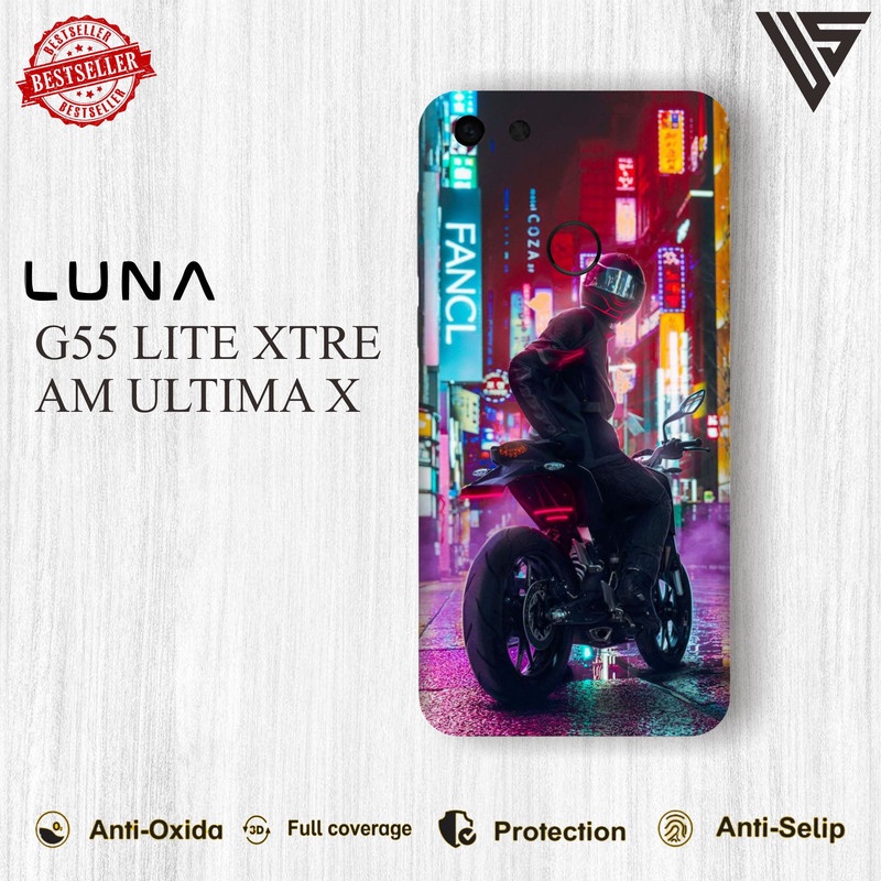 Jual Garskin Handphone Luna G Lite Xtream Ultima X Isi Pcs