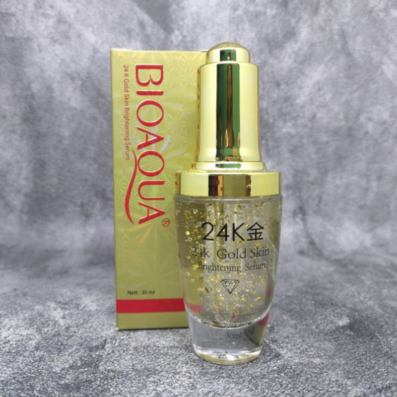 Jual Bioaqua 24K Gold Skin Brightening Serum 30ml Shopee Indonesia