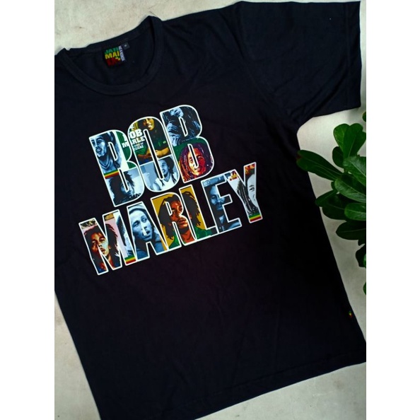 Jual Kaos Bob Marley BM Baju Musik Reggae Jamaica Jamaika Rasta