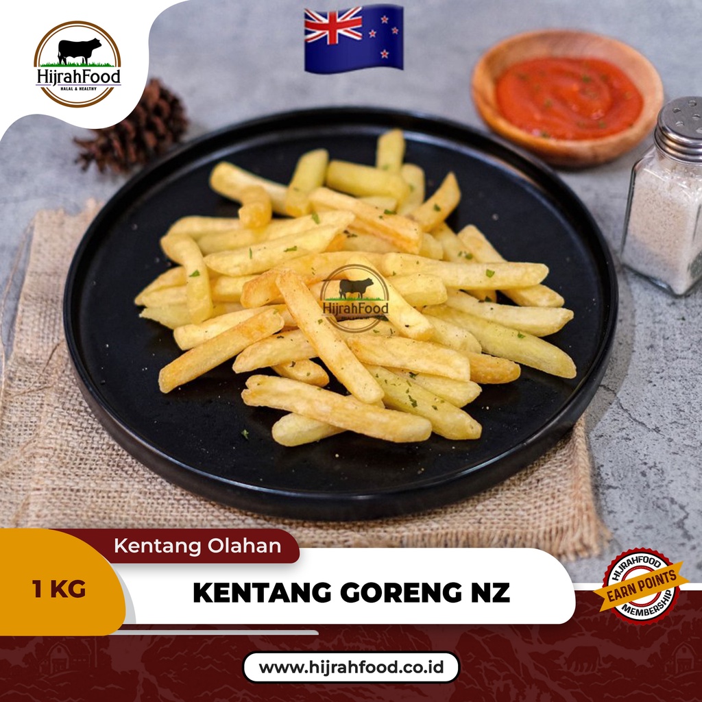 Jual French Fries NZ Regular Fries Kentang Goreng Pilih Varian