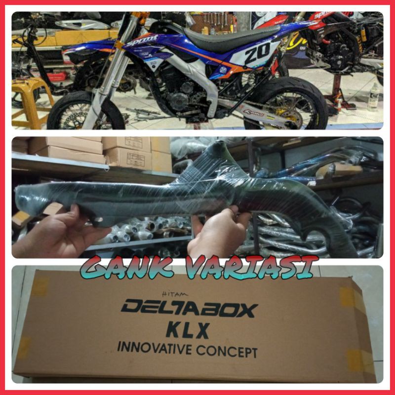 Jual DELTA BOX KAWASAKI KLX 150 STANDAR L SE KLX 150 BF SE XTREAM