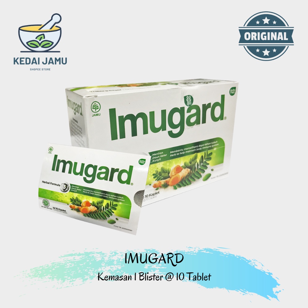 Jual Imugard 1 Blister Isi 10 Kaplet DELTOMED Shopee Indonesia