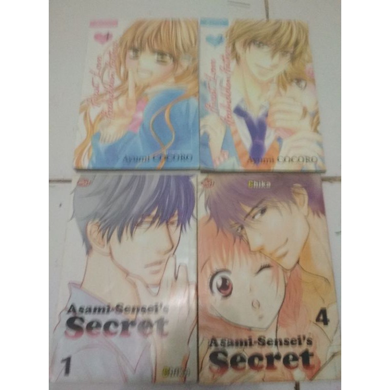 Jual Komik Asami Sensei Secret Dan First Love Forbidden Father Vol Di