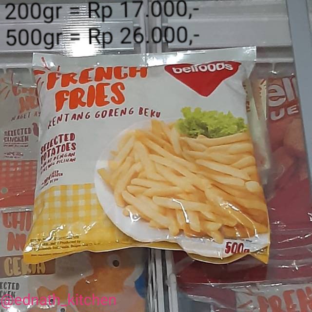 Jual Belfoods French Fries Kentang Goreng Shopee Indonesia