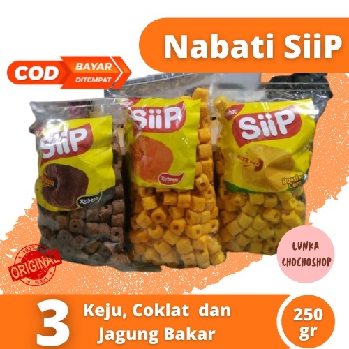 Jual Nabati Siip Bite Size Pilihan Rasa Keju Cokelat Jagung Bakar