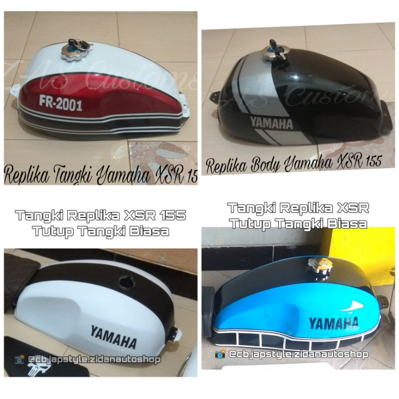 Jual Replika Tangki Yamaha XSR 155 For Vixion OLD NVL CB150 Verza