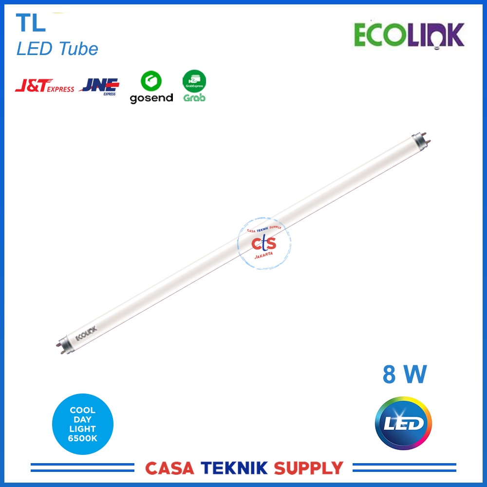 Jual Lampu Tl Led Tube Ecolink T Watt Mm W W Watt Shopee