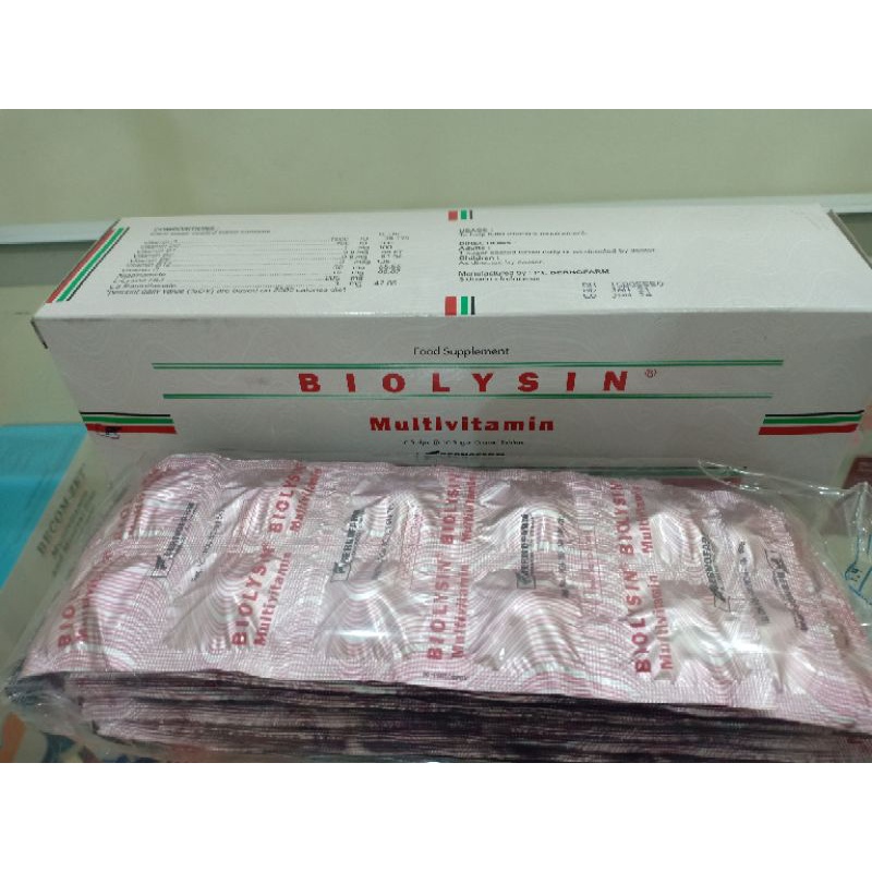 Jual BIOLYSIN TABLET Shopee Indonesia