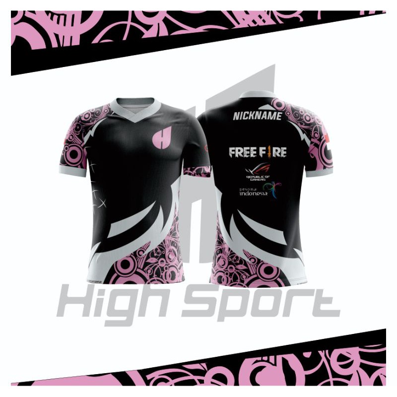 Jual JERSEY GAMING CUSTOM LOGO NICKNAME DLL Shopee Indonesia