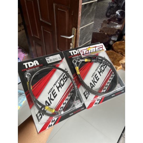 Jual Selang Rem Depan TDR Ori Carbon Panjang 95cm Shopee Indonesia