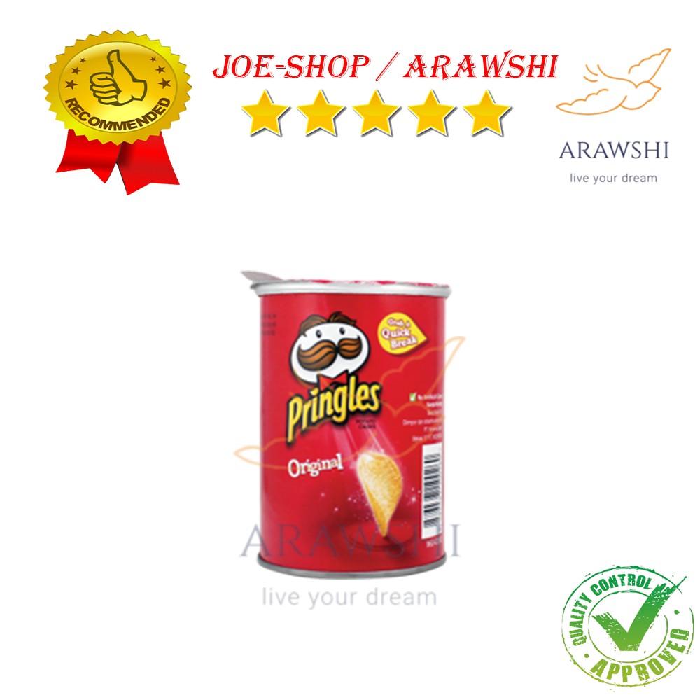 Jual Pringles Potato Crisps Original Klg G Shopee Indonesia