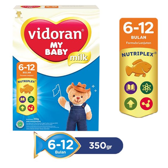 Jual Vidoran My Baby Nutriplex Gram Susu Formula Bulan