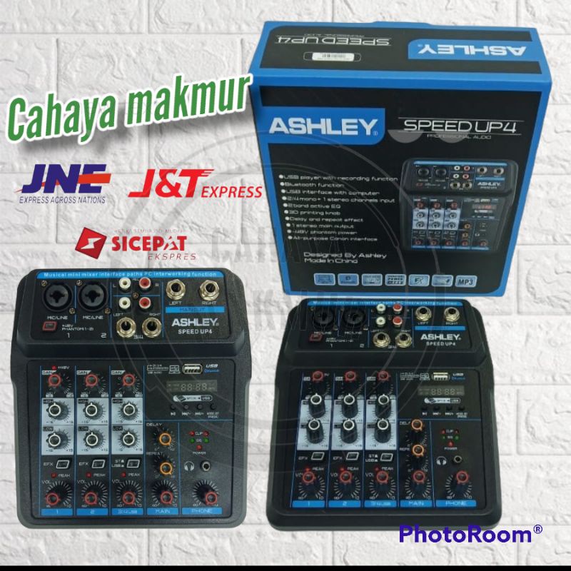 Jual Mixer Ashley Speed Up Effect Delay Usb Bluetooth Shopee