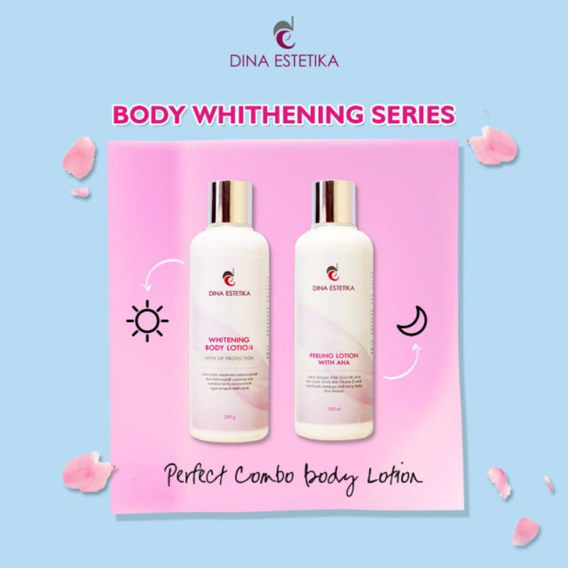 Jual Lotion Body Whitening Series Dina Estetika FREE GIFT Shopee