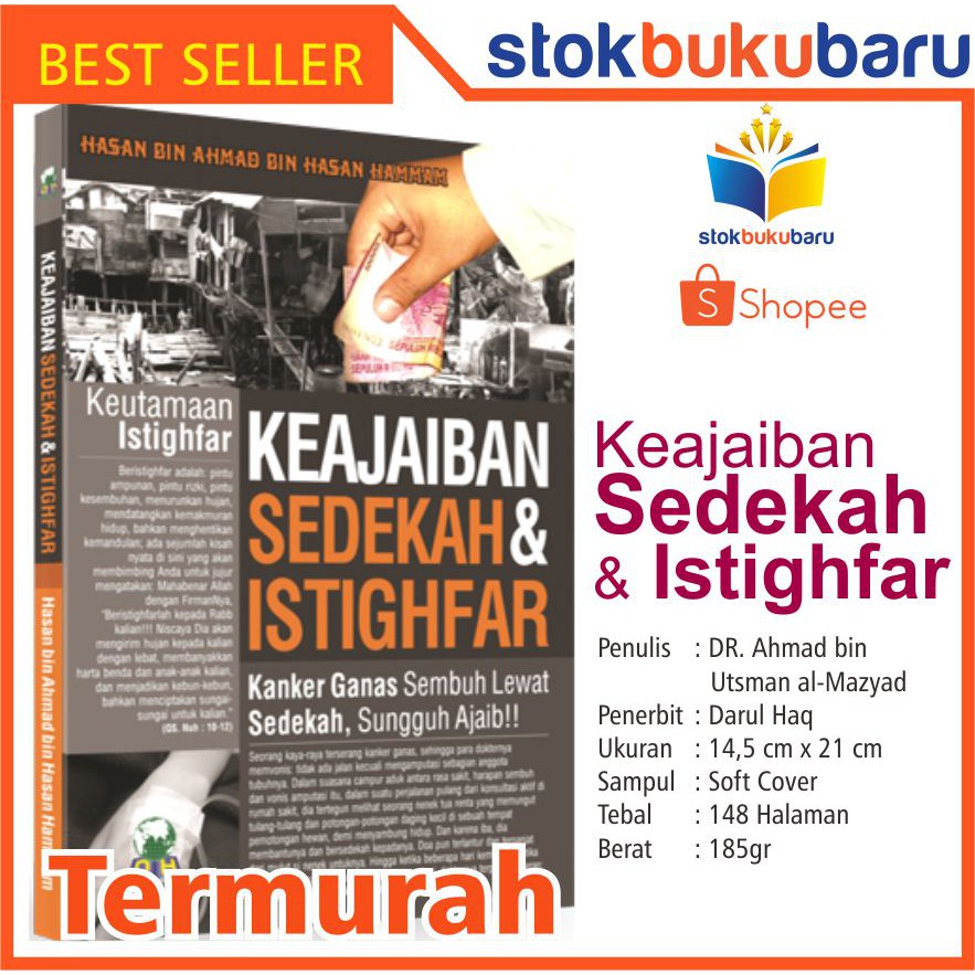 Jual Buku Keajaiban Sedekah Dan Istighfar Darul Haq Shopee Indonesia