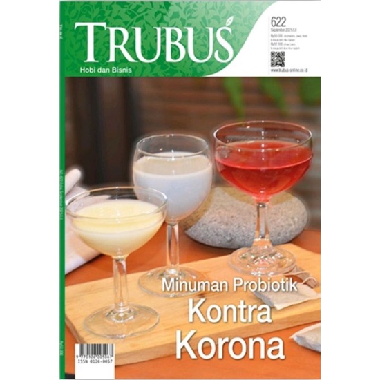 Jual Majalah Trubus Edisi September Minuman Probiotik Kontra