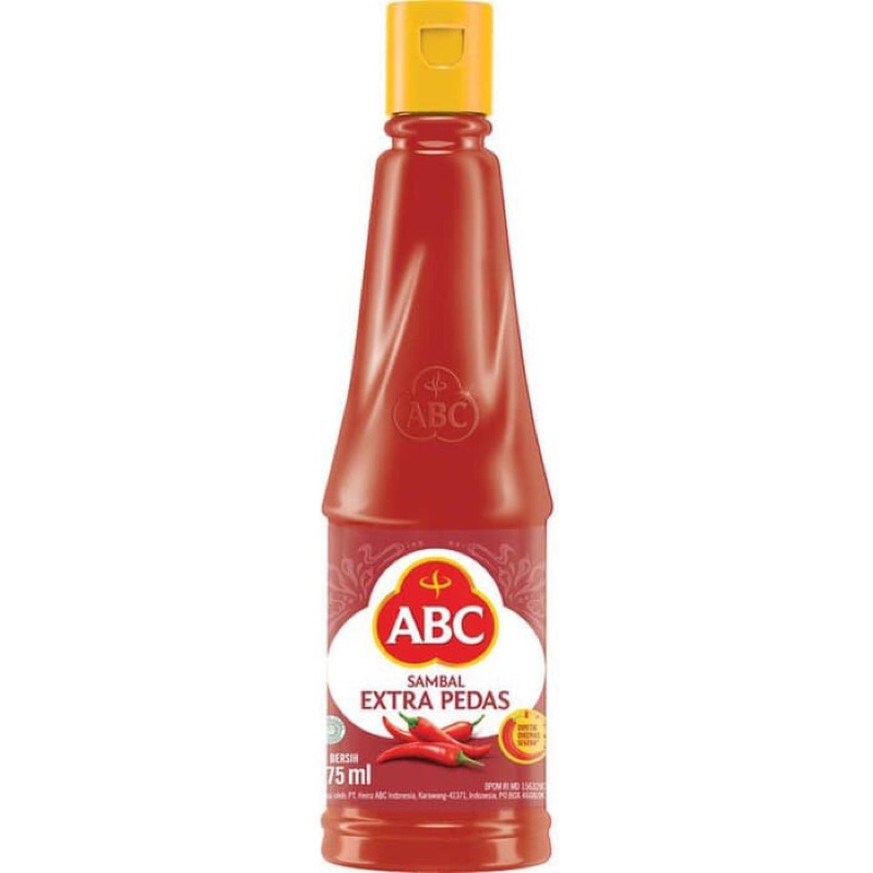 Jual SAOS ABC EXTRA PEDAS 135 ML Shopee Indonesia