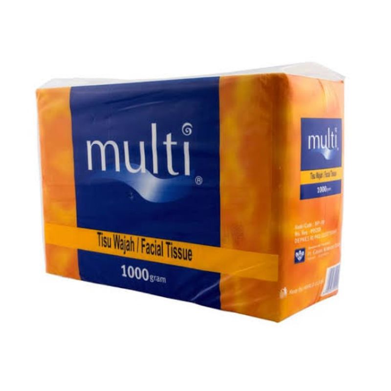 Jual MULTI FACIAL TISSUE Tisu Wajah 700 Gram 1000gr Shopee