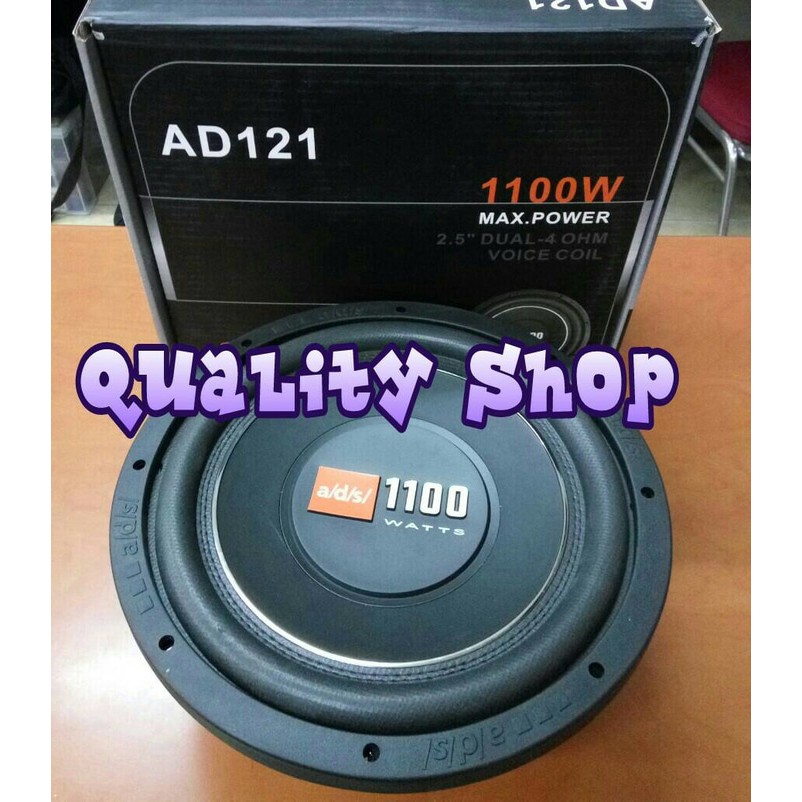 Jual Restock Subwoofer Ads Inch Doublecoil Dan Double Magnet