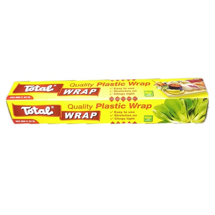 Jual Total Plastik Wrapping Makanan Roll 30cm X 30m Cling Wrap Shopee