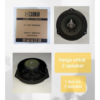 Jual Speaker TOYOTA DAIHATSU 6 Inch 1 Set Avanza Calya Sigra Grandmax