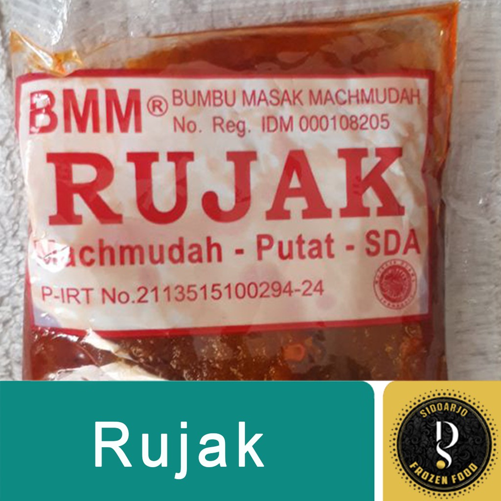 Jual Bumbu Rujak Mahmudah Machmudah Bmm Gr Shopee Indonesia