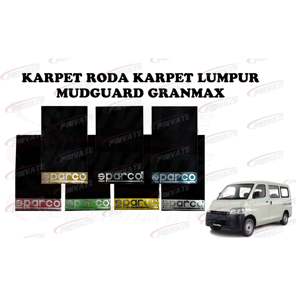 Jual Karpet Lumpur Roda Granmax Gran Max Kepet Roda Mudguard Mud Guard