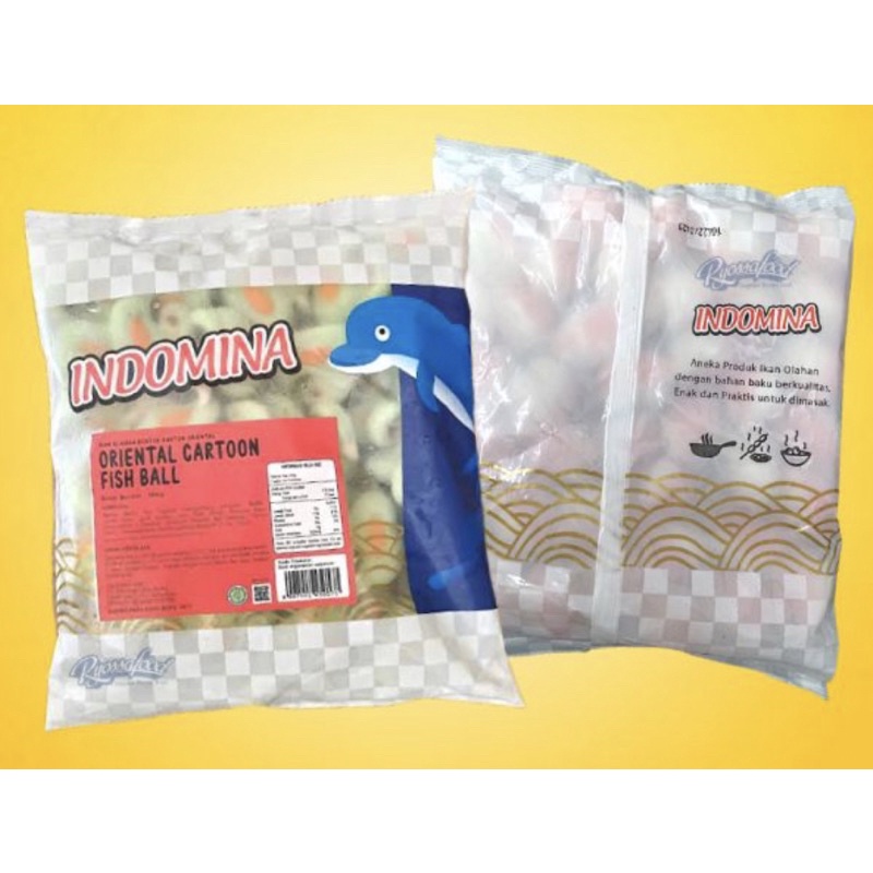 Jual Indomina Oriental Cartoon Fish Ball Gram Shopee Indonesia