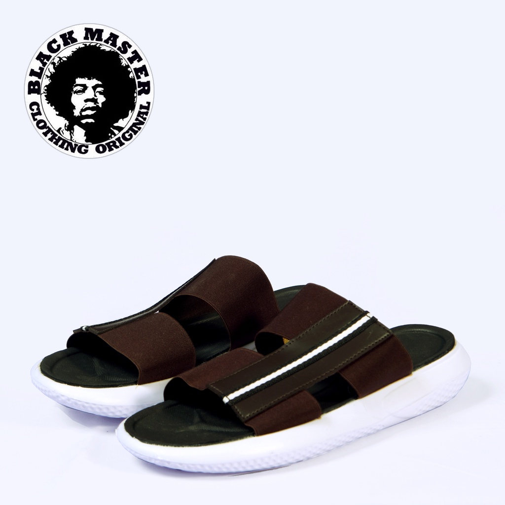 Jual BLACK MASTER Sandal Slop Slide Pria Original Pylon Alexa Shopee