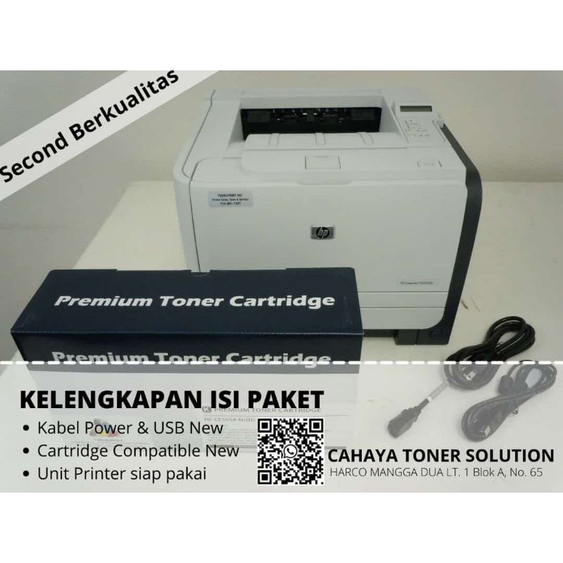 Jual Printer HP LaserJet P2055DN Cetak Bolak Balik Otomatis Murah