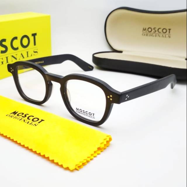 Jual Kacamata Frame Pria Wanita Moscot Momza Kualitas Premium Shopee