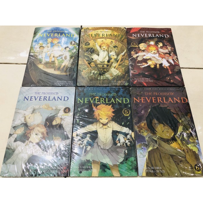 Jual Buku Komik The Promised Neverland Satuan Shopee Indonesia