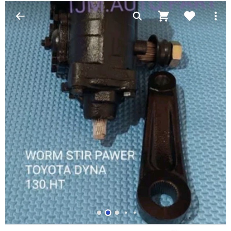 Jual Geer Box Steering Atau Worm Steer Stir Pawer Tpyota Dyna 130 HT