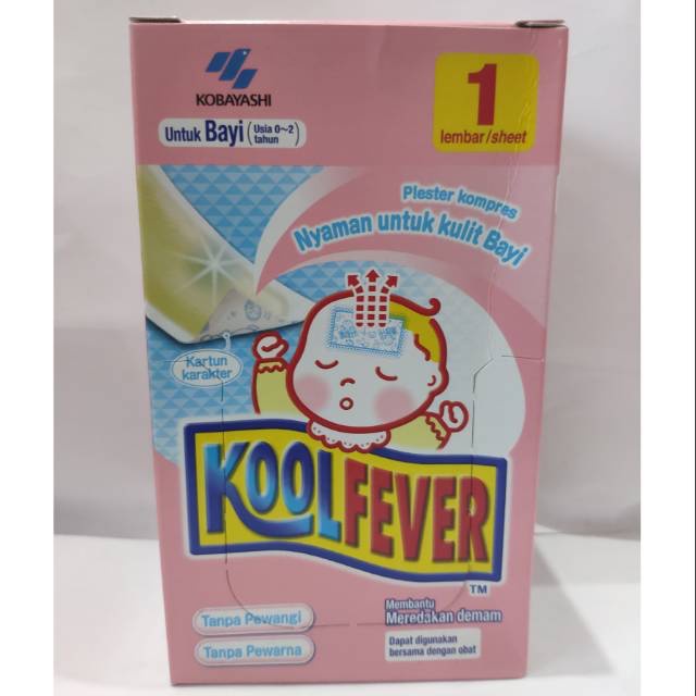 Jual Koolfever Kool Fever Bayi Box Isi Sachet Shopee Indonesia