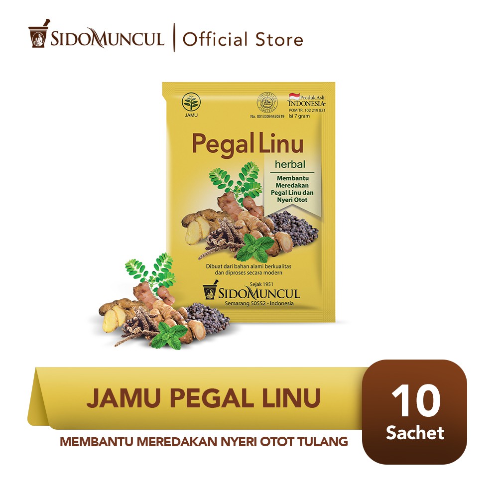 Jual Sido Muncul Jamu Pegal Linu S Nyeri Otot Lelah Olahraga