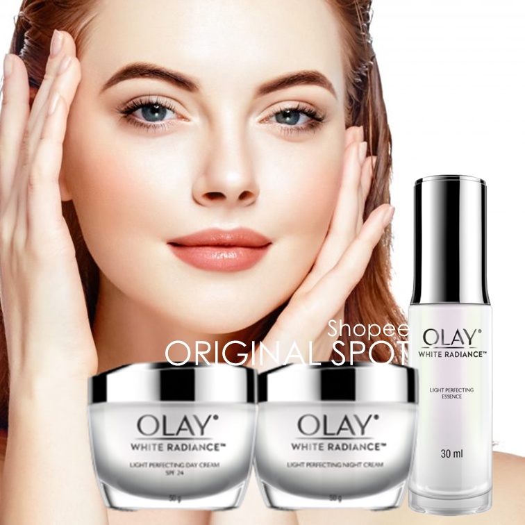 Jual Olay White Radiance Luminous Series Light Perfecting Day Night