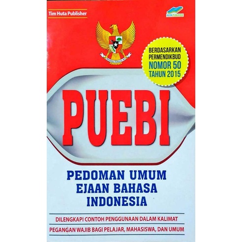 Jual Buku Pedoman Umum Ejaan Bahasa Indonesia Puebi Shopee Indonesia