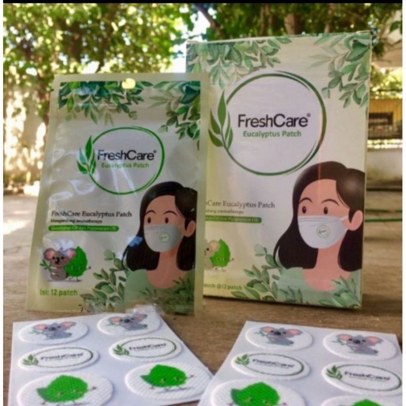 Jual Tempelan Masker Karaketer Aroma Freshcare Eucalyptus Pack Isi