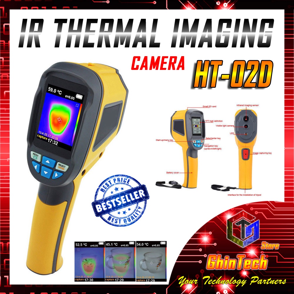 Jual Hti Ht D Ht D Thermal Imager Imaging Camera Kamera Deteksi