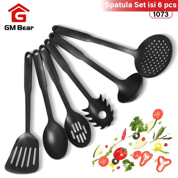 Jual Gm Bear Spatula Set Isi Psc Utensil Spatula Sutil Set