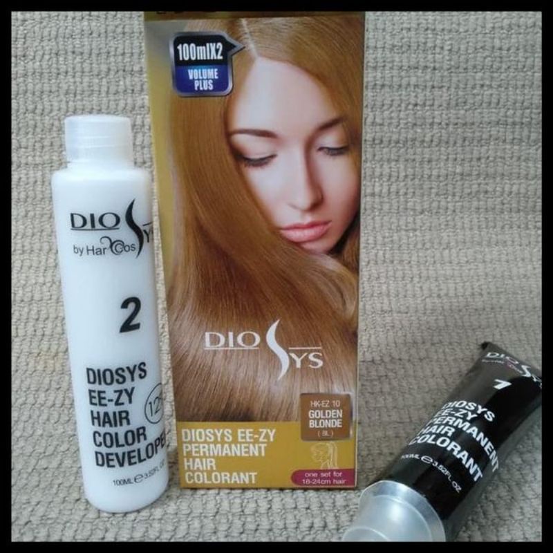 Jual Diosys Hair Color Golden Blonde Cat Pewarna Rambut Diosys