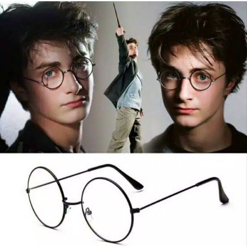 Frame Kacamata Bulat Harry Potter Frame Kaca Mata Anti Radiasi